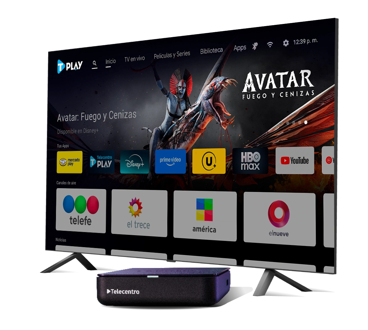 Disfrutá de todo tu contenido favorito desde tu televisión