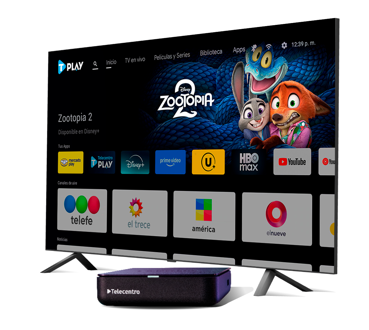 Disfrutá de todo tu contenido favorito desde tu televisión
