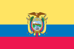Bandera de Ecuador