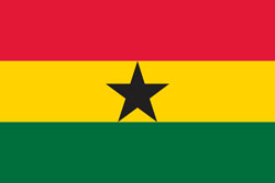 Bandera de Ghana