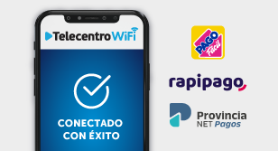 Medios de recarga Telecentro WiFi